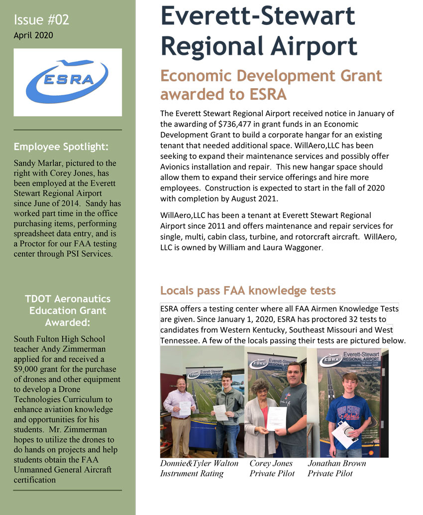 ESRA Newsletter Issue # 2